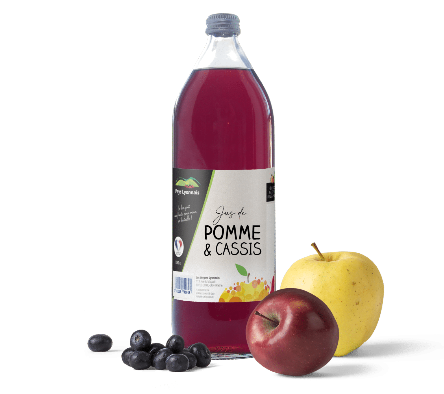 Jus de Pomme Cassis 1L