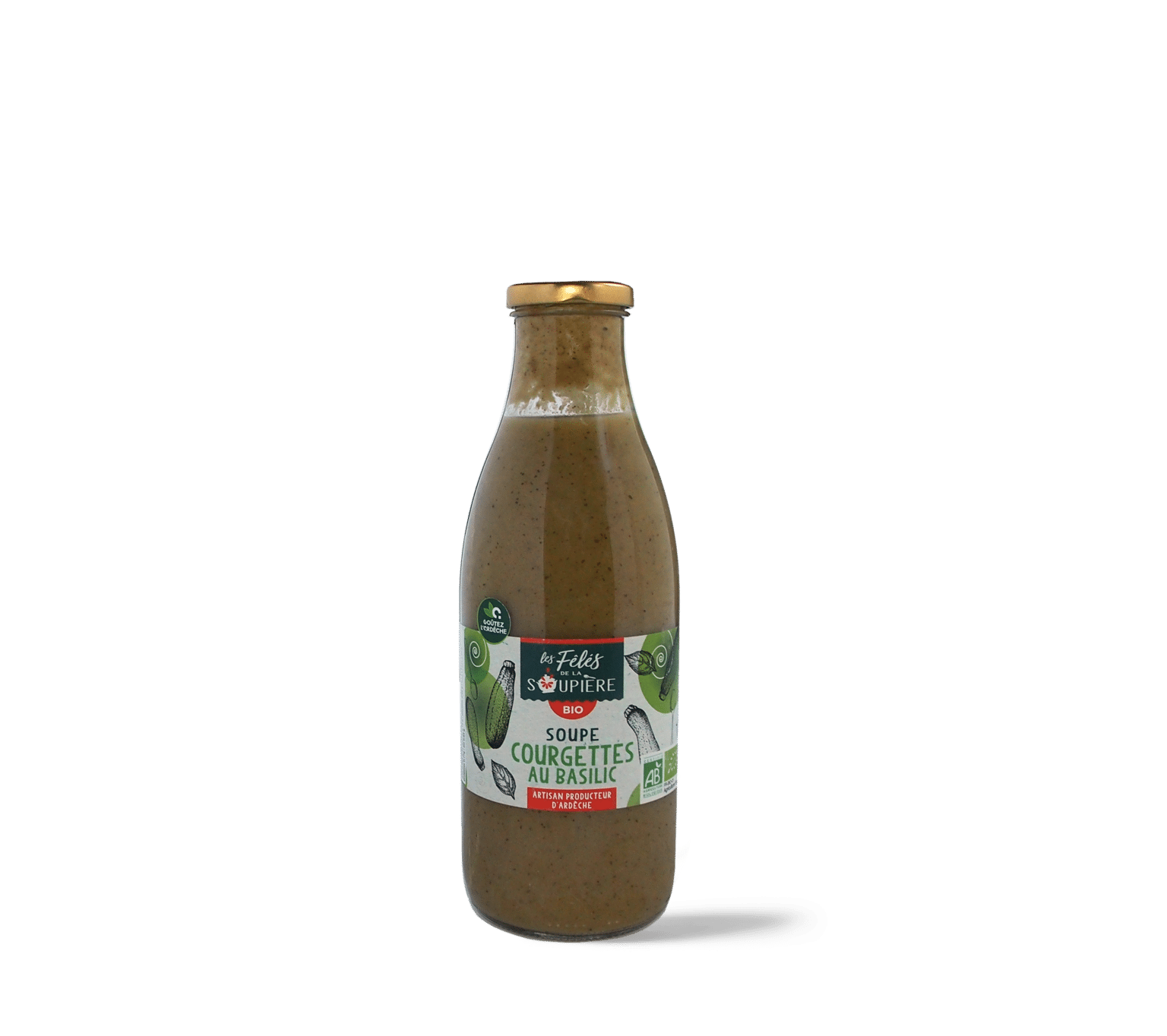 Les Vergers Lyonnais - La soupe de courgettes au basilic