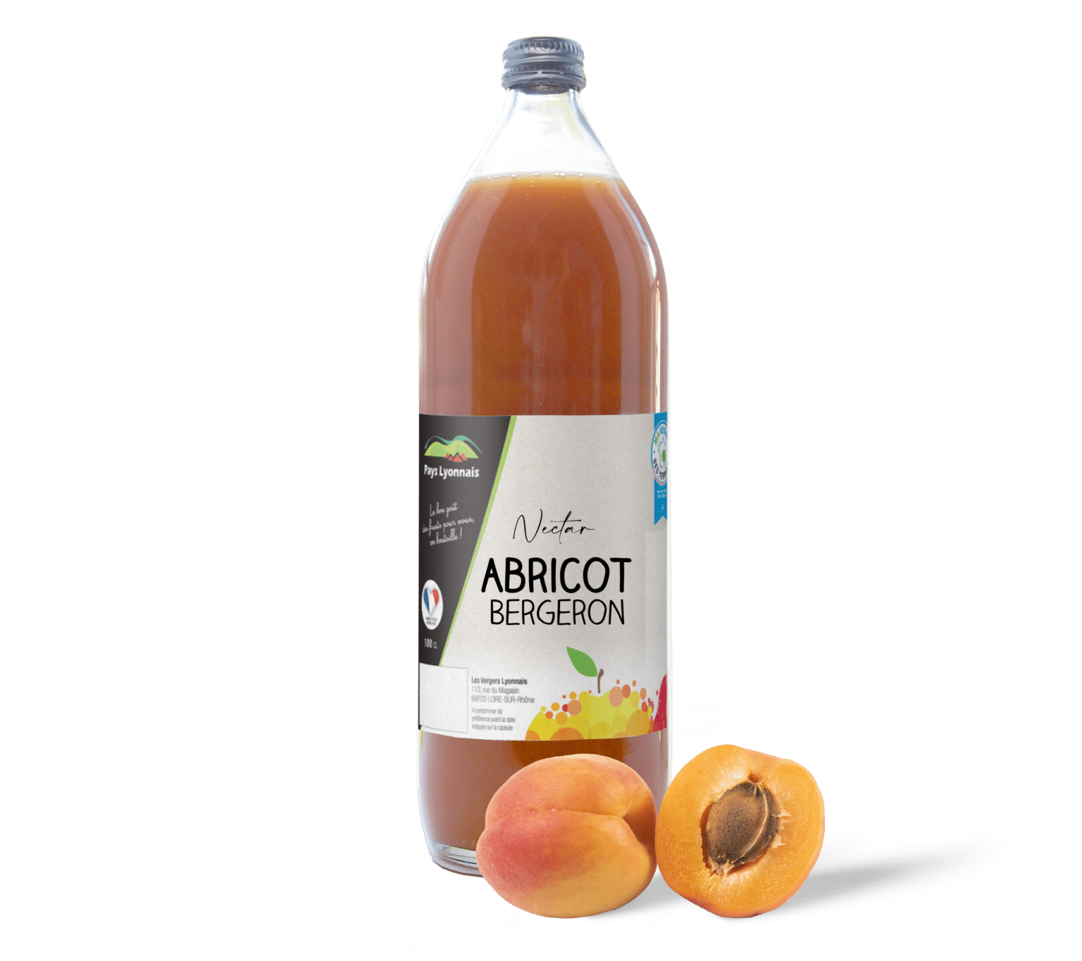 Nectar d’abricot Bergeron 1L