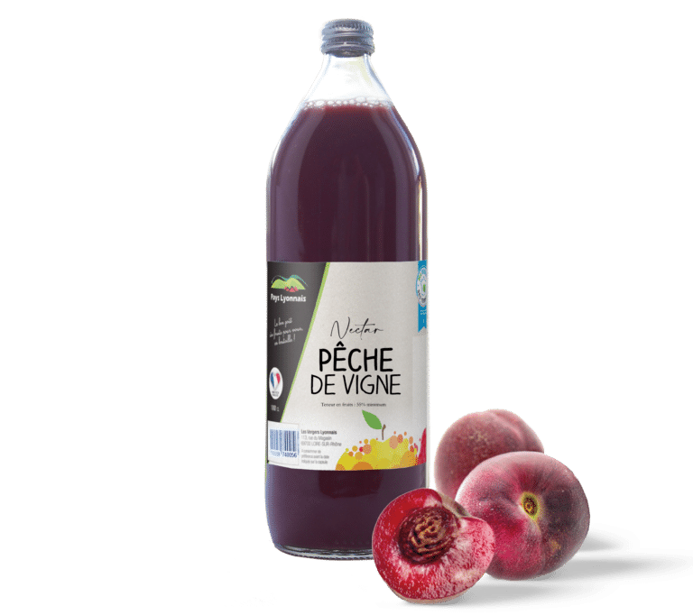 Nectar de Pêche de Vigne 1L
