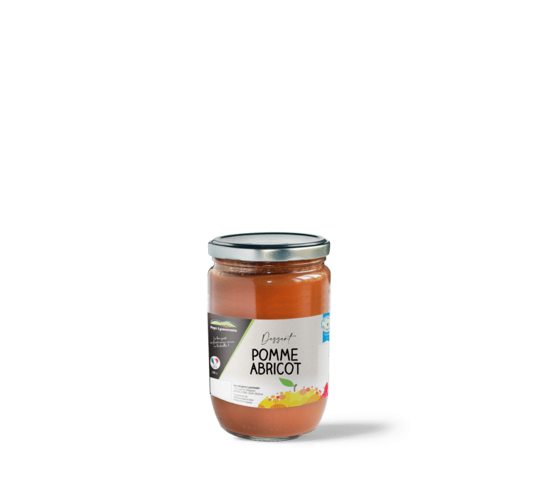 Les Vergers Lyonnais - Compote de pomme abricot
