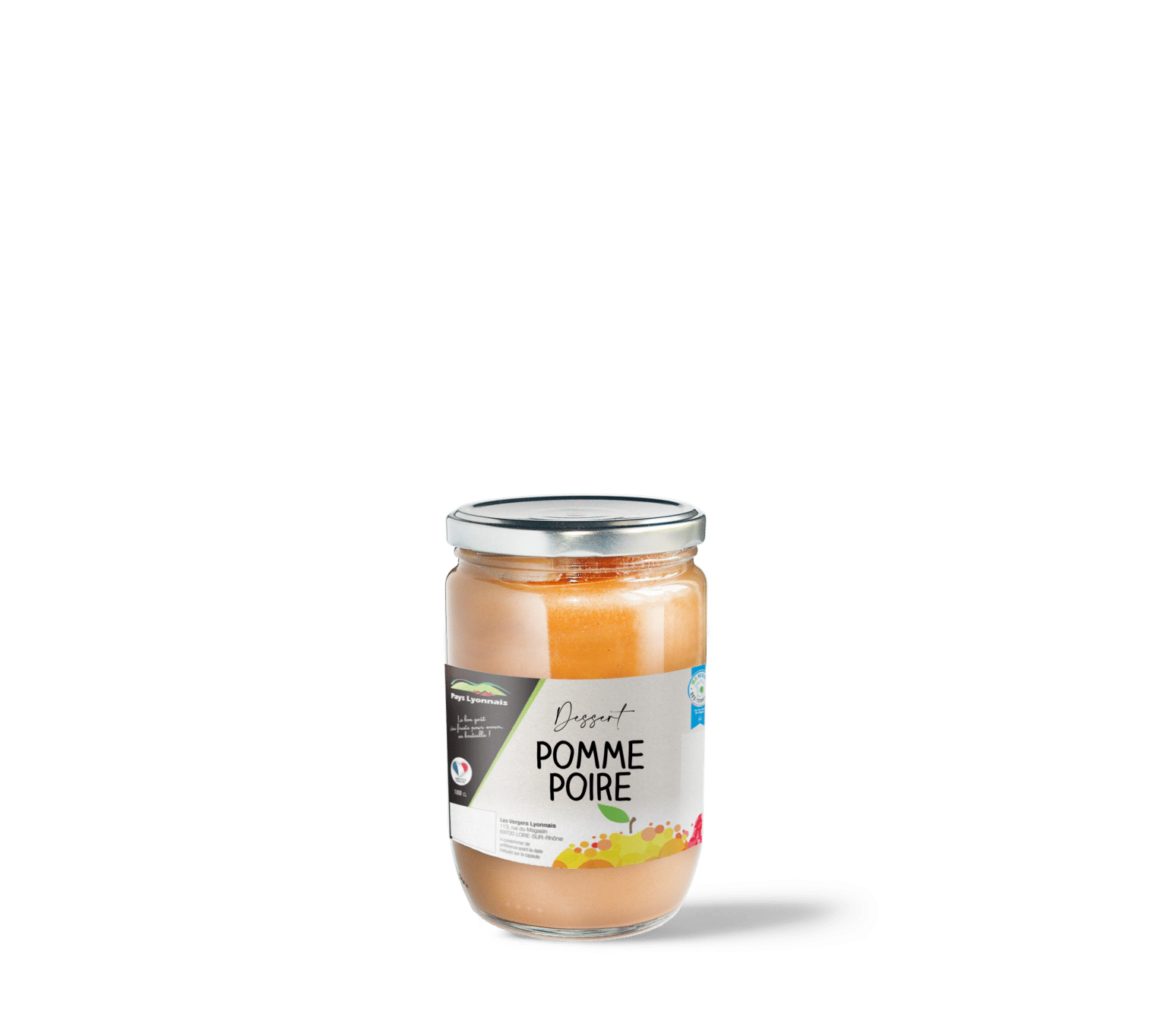 Les Vergers Lyonnais - Compote de pomme poire