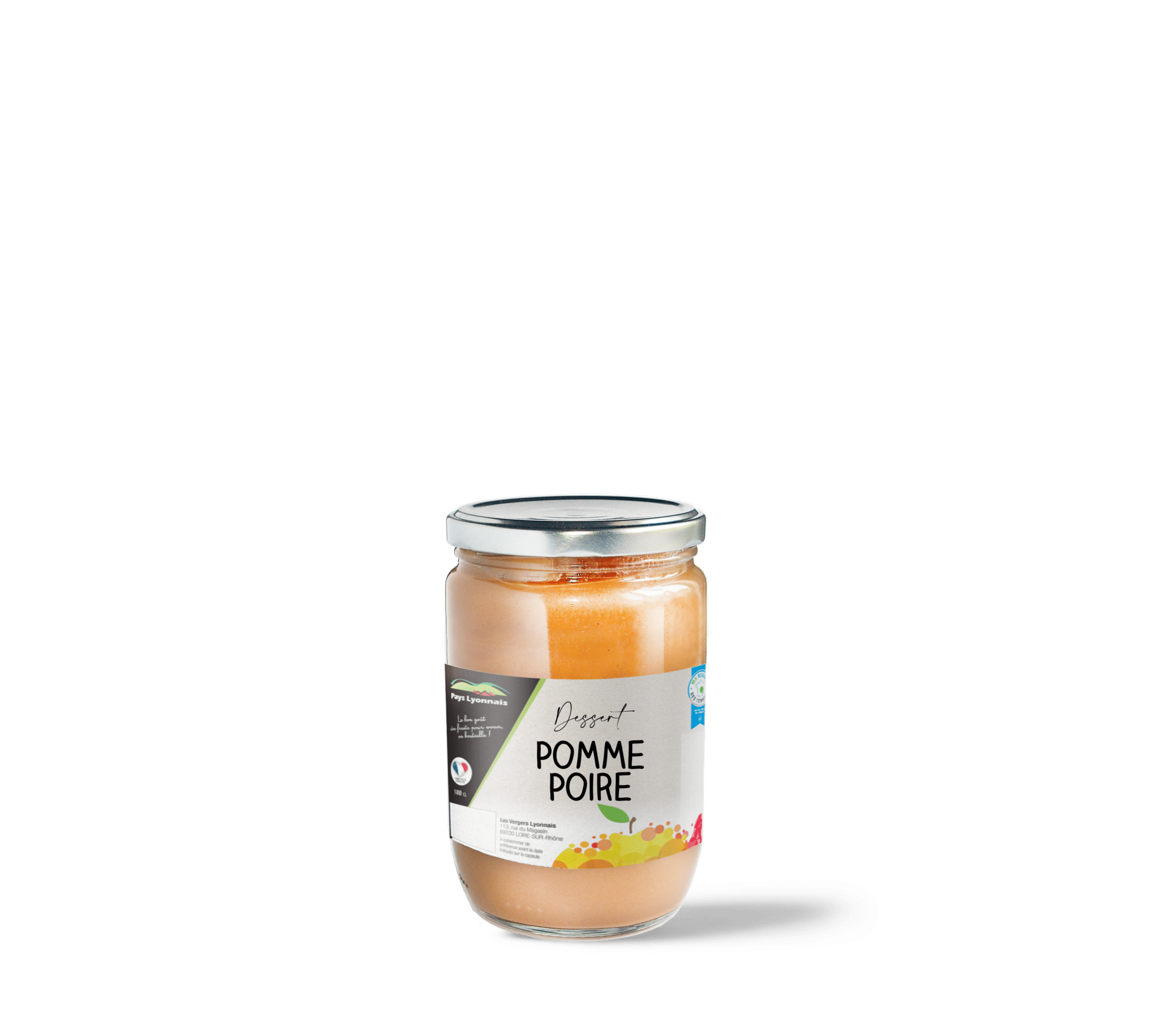 Les Vergers Lyonnais - Compote de pomme poire